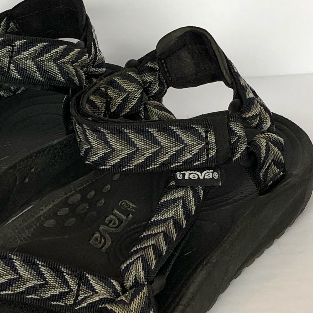 ⭐️ Teva Hurricane Black Sport Sandal Size 10 - Picture 9 of 13